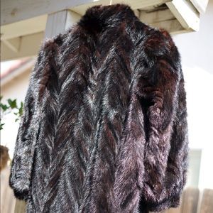 Full Length Black Mink Coat - PERFECT Condition